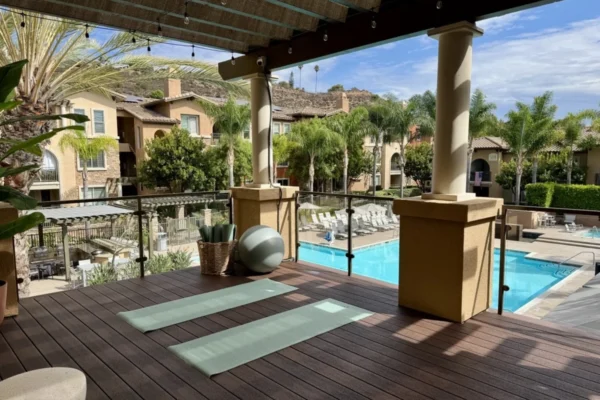 Outdoor Yoga Deck
